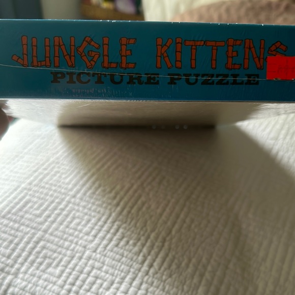 Jungle Kittens Picture Puzzle - 500 Pieces Vintage new in box excellent unopened - Picture 5 of 12